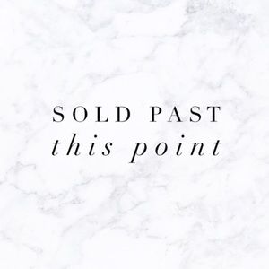 Everything Sold Past This Point